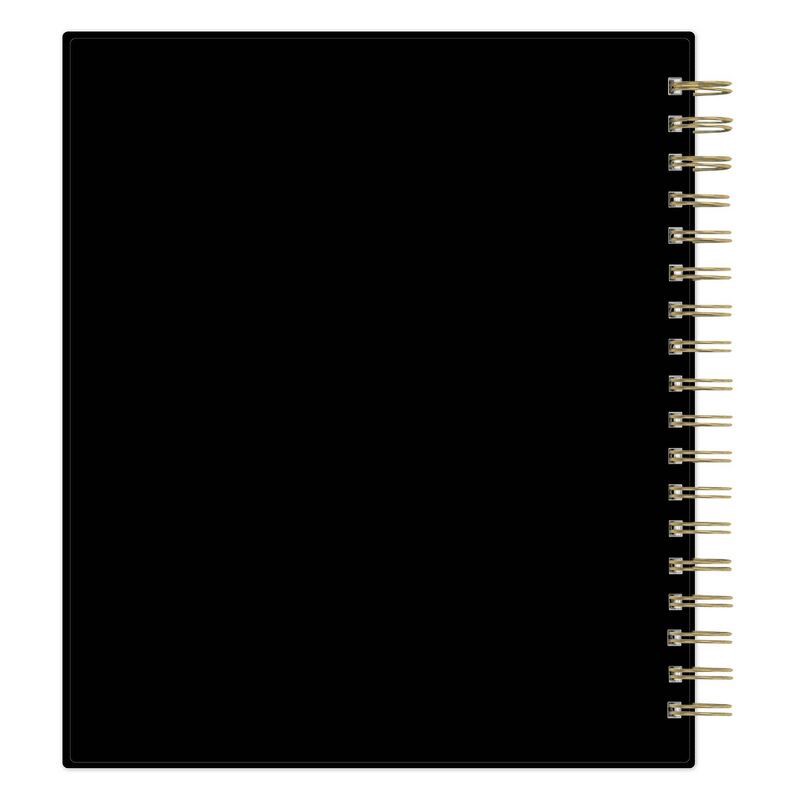 slide 13 of 14, Blue Sky Day Designer 2026 Daily/Monthly Planning Calendar 8"x10" Rugby Stripe Black Frosted, 1 ct