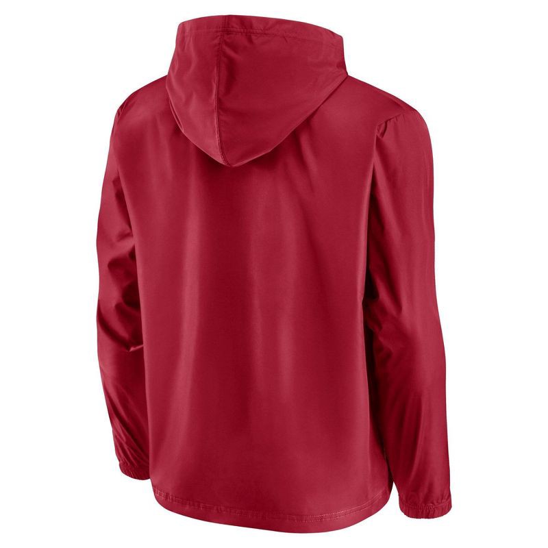 slide 2 of 3, NCAA Alabama Crimson Tide Men's Gray Windbreaker Jacket - XL, 1 ct