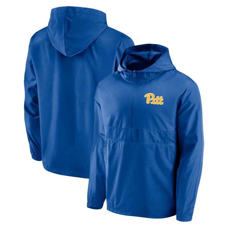 slide 3 of 3, NCAA Pitt Panthers Men's Gray Windbreaker Jacket - XXL, 1 ct