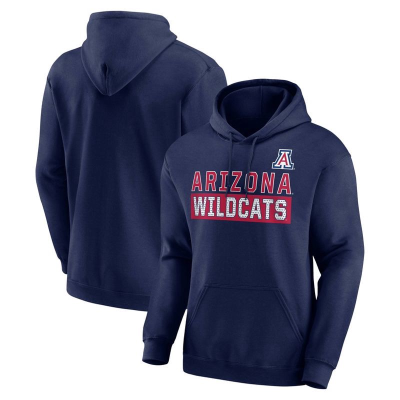 slide 3 of 3, NCAA Arizona Wildcats Men's Hooded Sweatshirt - S, 1 ct