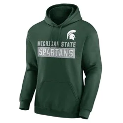 NCAA Michigan State Spartans Men's Hooded Sweatshirt - L