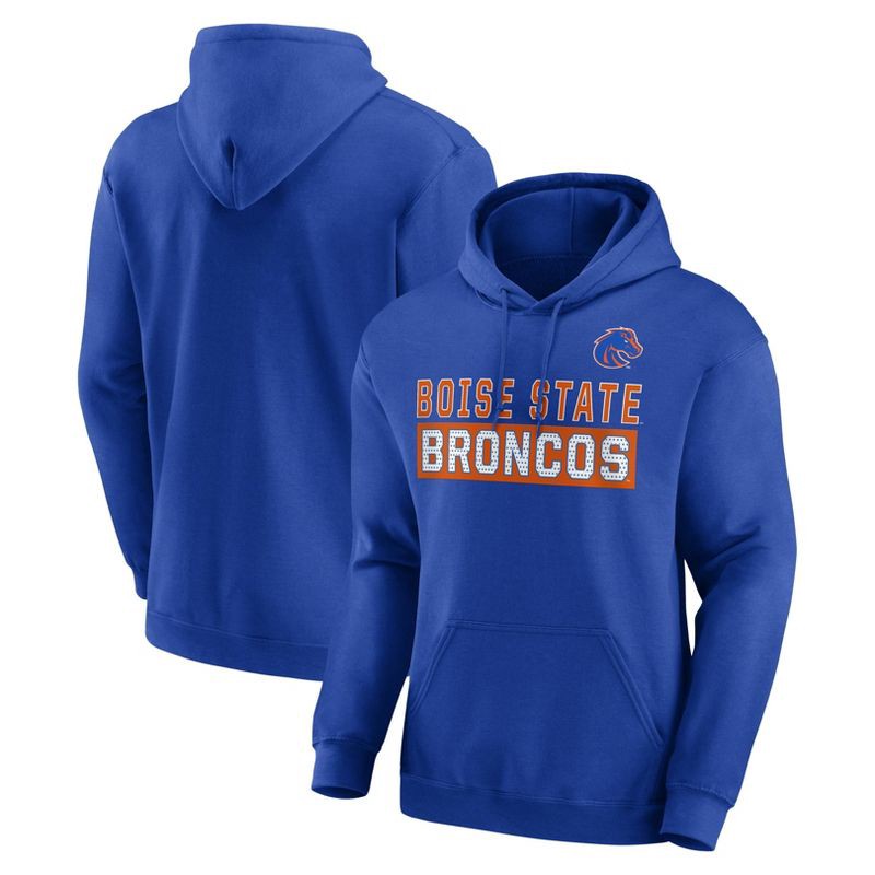 slide 3 of 3, NCAA Boise State Broncos Men's Hooded Sweatshirt - XL, 1 ct