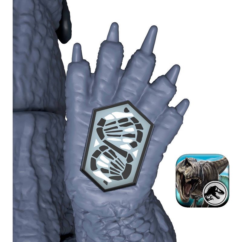 slide 4 of 6, Jurassic World Rebirth Gigantic Thrashers Purussaurus Dinosaur Figure Toy, Tail Activated Attack, 1 ct