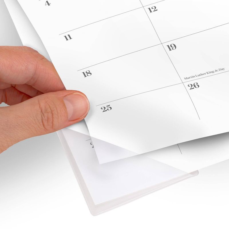 slide 3 of 7, Cambridge 2025-2026 10.875"x17.75" Workstyle Compact Deskpad Mocha Mousse, 1 ct