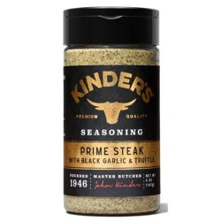 Kinder's Prime Steak Seasoning with Black Garlic and Truffle - 5oz