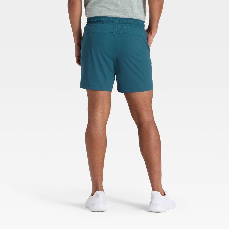 slide 2 of 3, Men's Versatility Shorts 7" - All In Motion™ Teal Blue XL, 1 ct