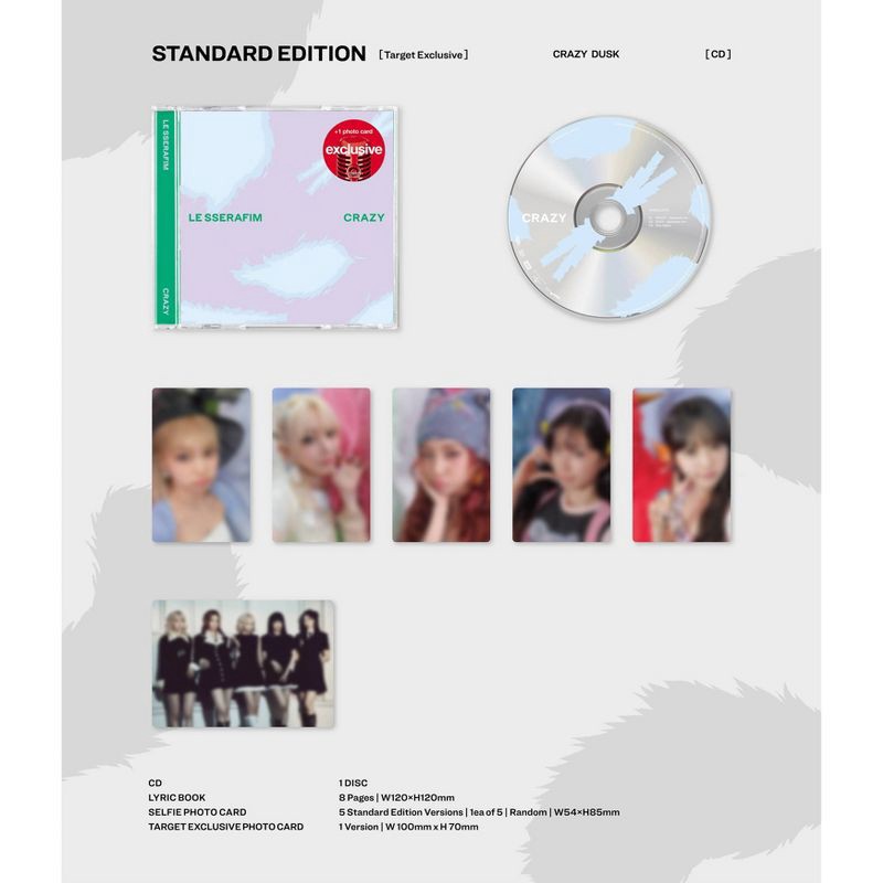 slide 2 of 2, Universal Music Group LE SSERAFIM - CRAZY (Target Exclusive, CD), 1 ct