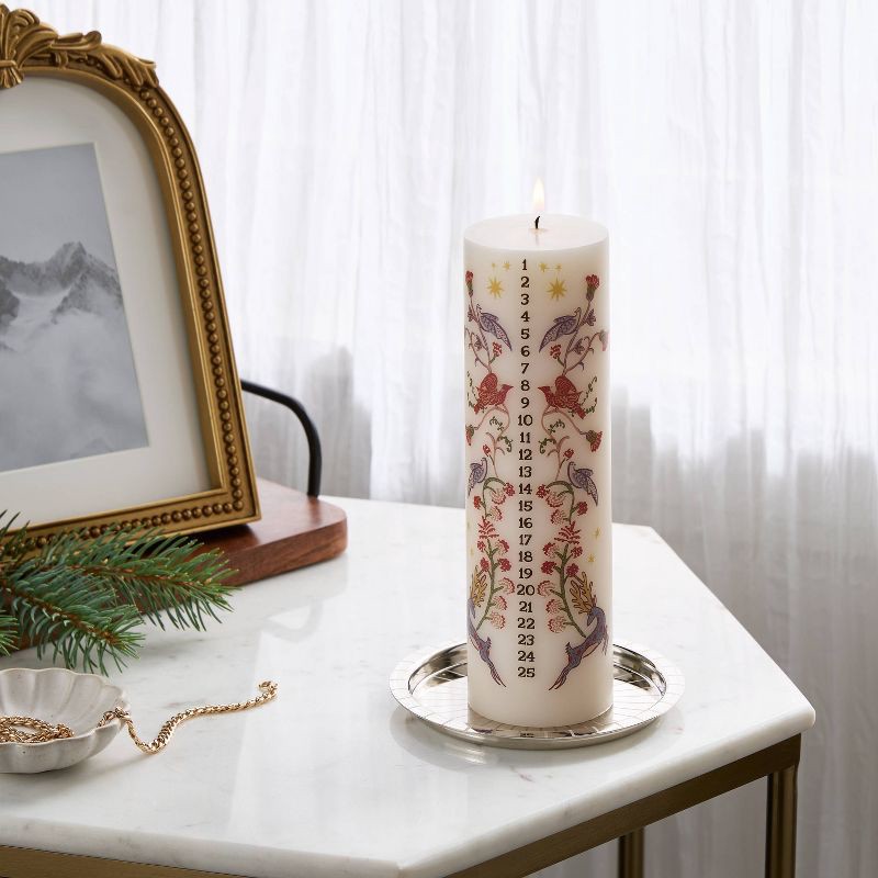 slide 2 of 3, Advent Calendar Pillar Candle - Threshold™, 1 ct