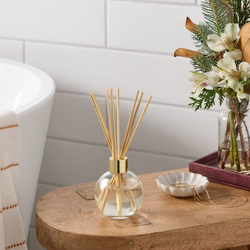 slide 2 of 3, Holiday Hearth Reed Diffuser - Threshold™, 1 ct