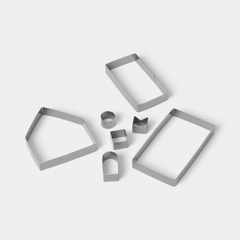 slide 1 of 3, 7pc Christmas Gingerbread House Cookie Cutter Kit - Wondershop™, 7 ct