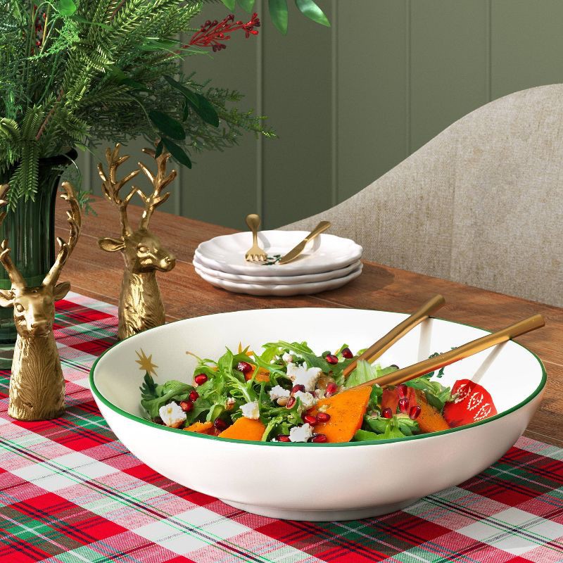 slide 2 of 3, Large Santa Serving Bowl - Threshold™, 1 ct