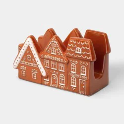 Christmas Gingerbread House Stoneware Napkin Holder - Wondershop™