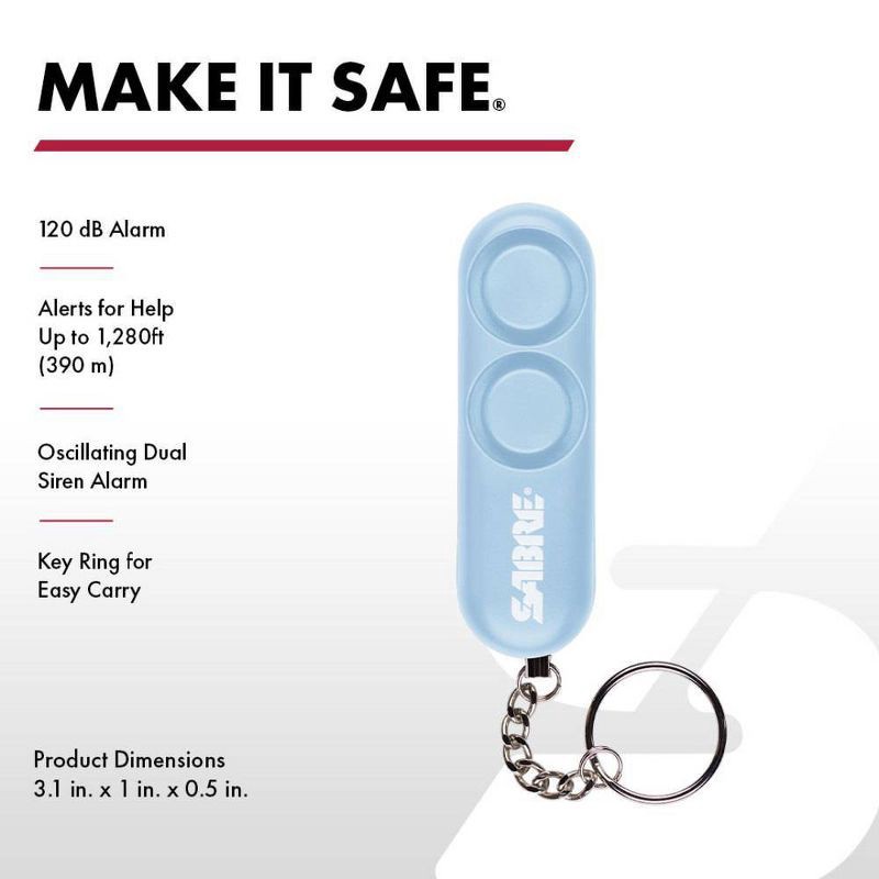 slide 2 of 10, Sabre Safety Value Pepper Gel Kit Chambray Blue, 1 ct