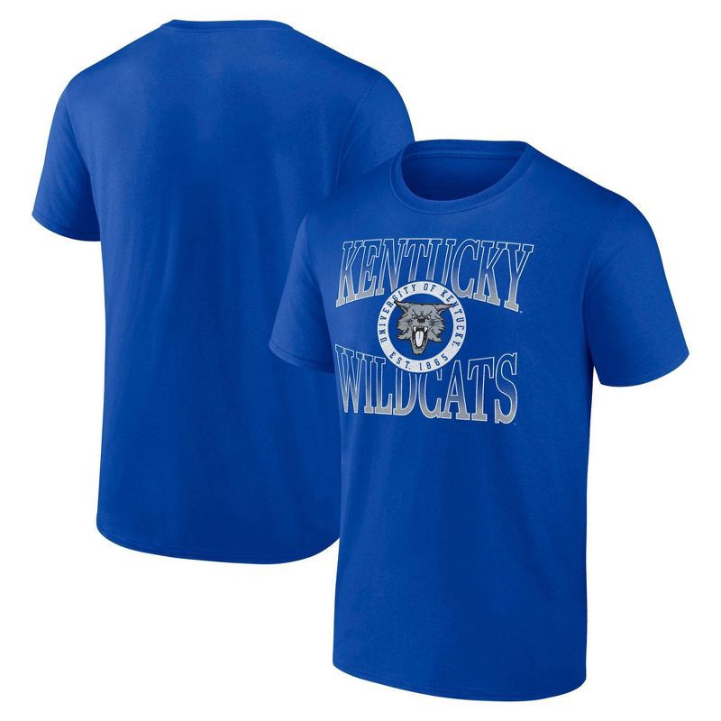 slide 3 of 3, NCAA Kentucky Wildcats Men's Bi-Blend T-Shirt - XL, 1 ct