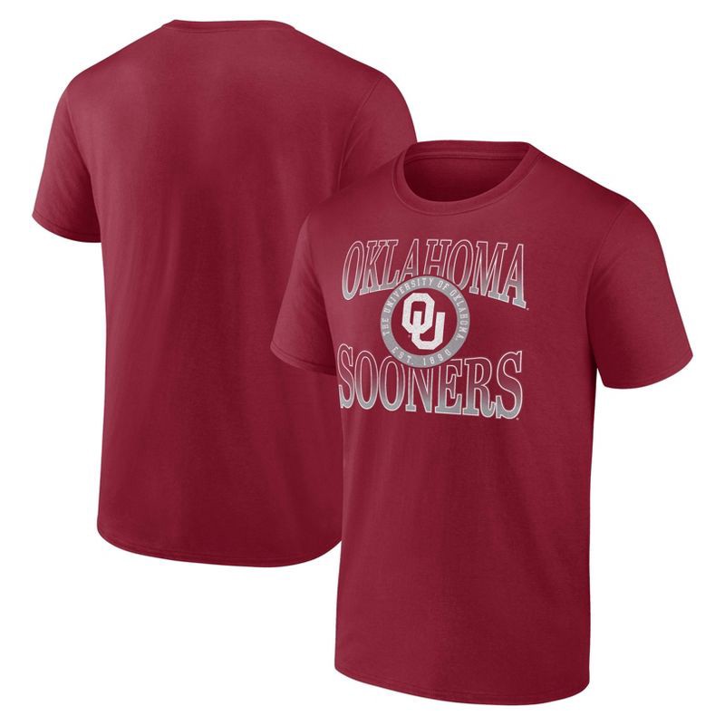 slide 3 of 3, NCAA Oklahoma Sooners Men's Bi-Blend T-Shirt - XL, 1 ct
