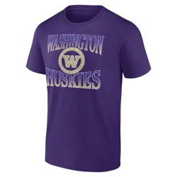 NCAA Washington Huskies Men's Bi-Blend T-Shirt - XL
