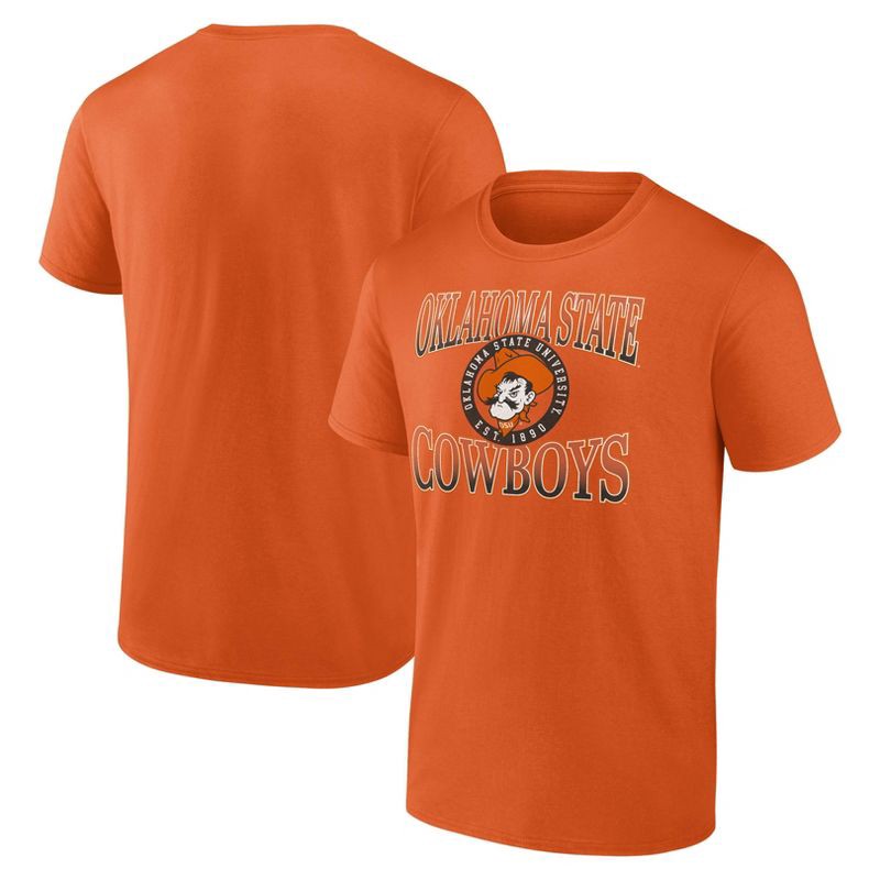 slide 3 of 3, NCAA Oklahoma State Cowboys Men's Bi-Blend T-Shirt - XXL, 1 ct
