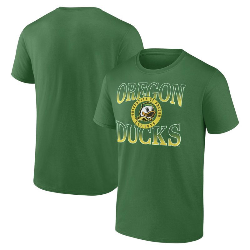 slide 3 of 3, NCAA Oregon Ducks Men's Bi-Blend T-Shirt - XXL, 1 ct