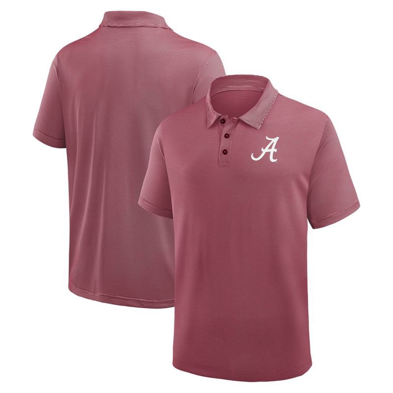 slide 3 of 3, NCAA Alabama Crimson Tide Men's Polo Shirt - M, 1 ct