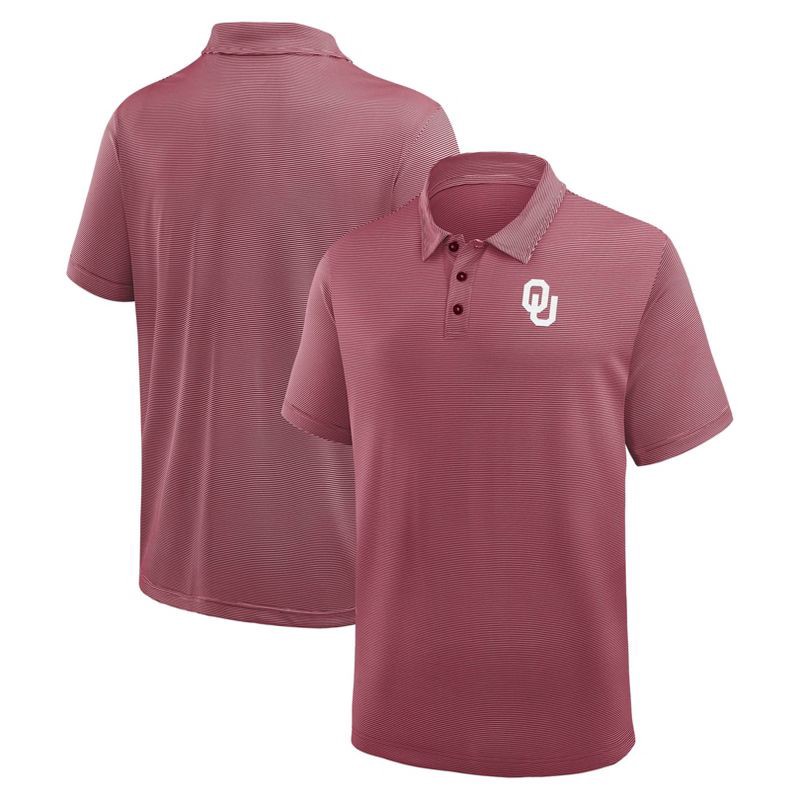 slide 3 of 3, NCAA Oklahoma Sooners Men's Polo Shirt - M, 1 ct