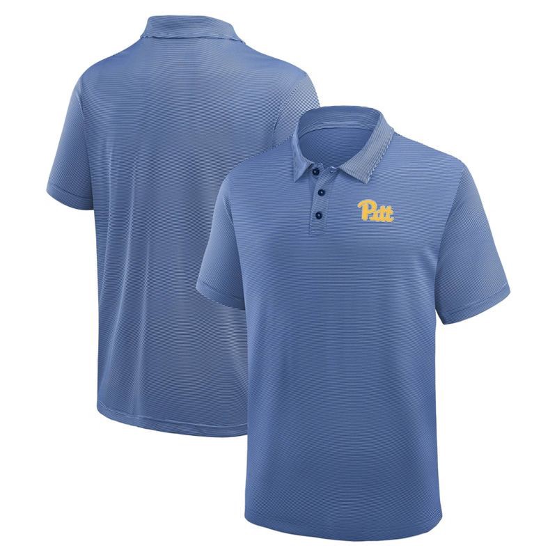 slide 3 of 3, NCAA Pitt Panthers Men's Polo Shirt - M, 1 ct