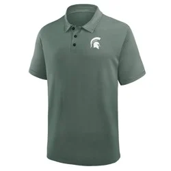 NCAA Michigan State Spartans Men's Polo Shirt - L