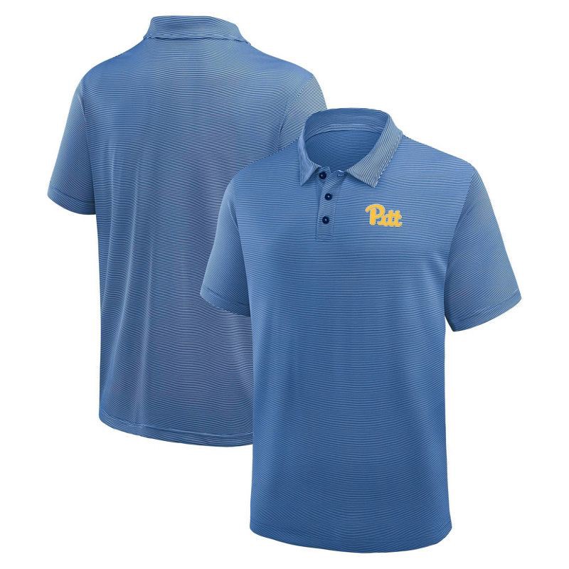 slide 3 of 3, NCAA Pitt Panthers Men's Polo Shirt - L, 1 ct