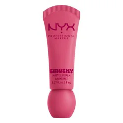 NYX Professional Makeup Smushy Soft Matte Tinted Lip Balm - Swipe Sesh - 0.27 fl oz: Light Tones, Brightening, Tube