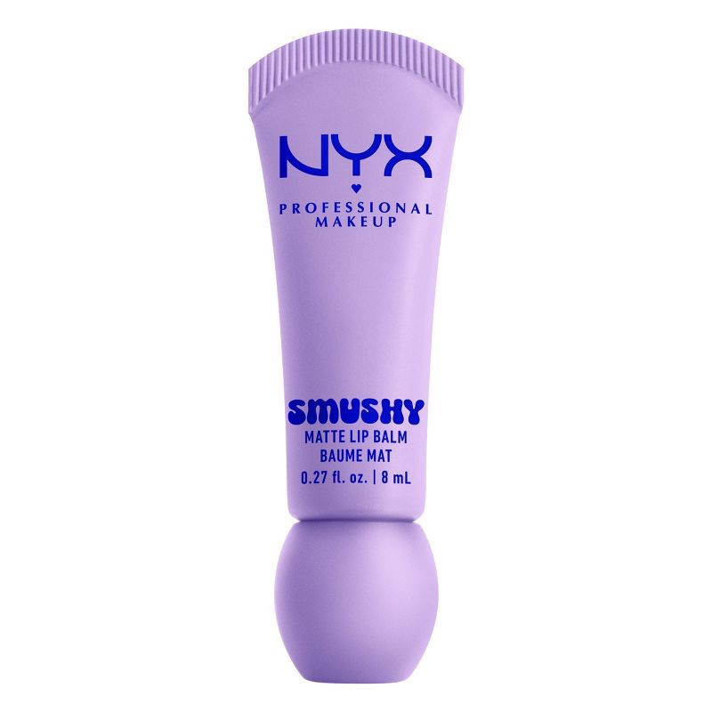slide 1 of 9, NYX Professional Makeup Smushy Soft Matte Tinted Lip Balm - Sugar Smush - 0.27 fl oz, 0.27 fl oz