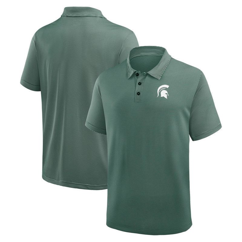 slide 3 of 3, NCAA Michigan State Spartans Men's Polo Shirt - XXL, 1 ct