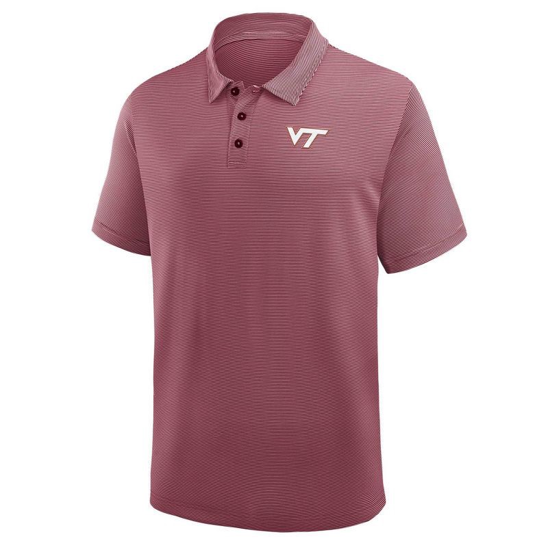 slide 1 of 3, NCAA Virginia Tech Hokies Men's Polo Shirt - XXL, 1 ct