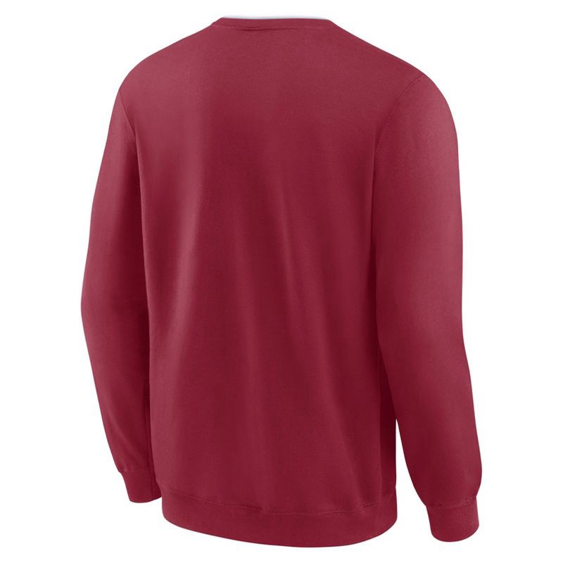 slide 2 of 3, NCAA Alabama Crimson Tide Men's Crew Fleece Sweatshirt - S, 1 ct