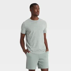 Men's Short Sleeve Soft Stretch T-Shirt - All In Motion™ Leafy Green M