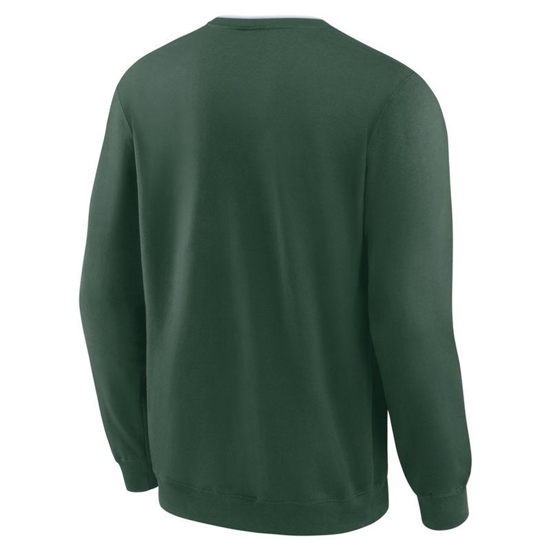 slide 2 of 3, NCAA Michigan State Spartans Men's Crew Fleece Sweatshirt - XL, 1 ct