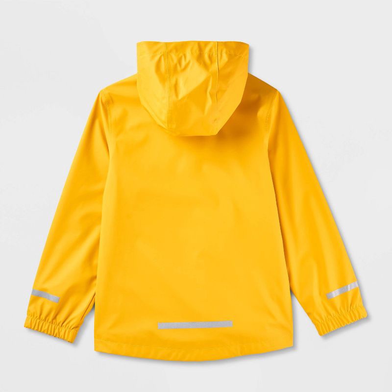 slide 3 of 3, Kids' Rain Coat - Cat & Jack™ Gold XL, 1 ct