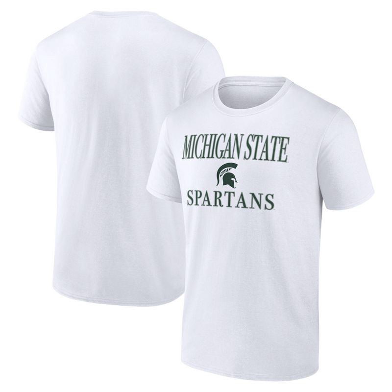 slide 3 of 3, NCAA Michigan State Spartans Men's Core T-Shirt - L, 1 ct