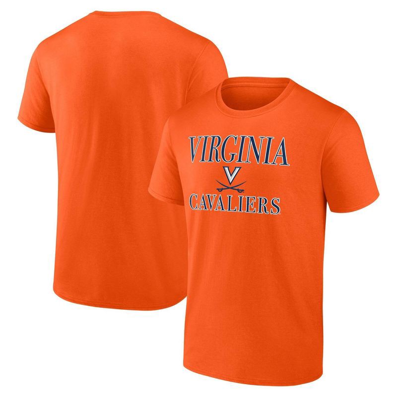 slide 3 of 3, NCAA Virginia Cavaliers Men's Core T-Shirt - L, 1 ct