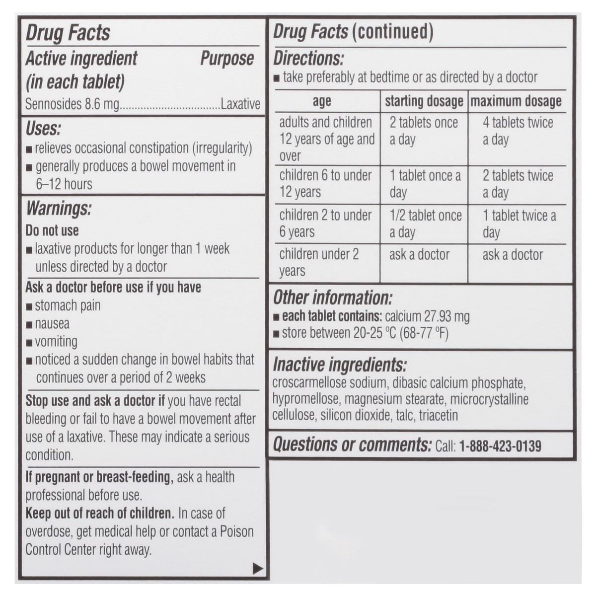 slide 9 of 16, Topcare Laxative Senna Tabs, 100 ct