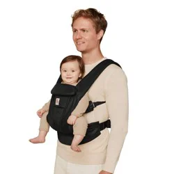 Ergobaby Omni Deluxe Mesh All-in-One Baby Carrier - Onyx Black