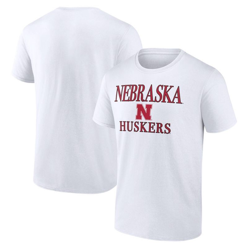 slide 3 of 3, NCAA Nebraska Cornhuskers Men's Core T-Shirt - XL, 1 ct