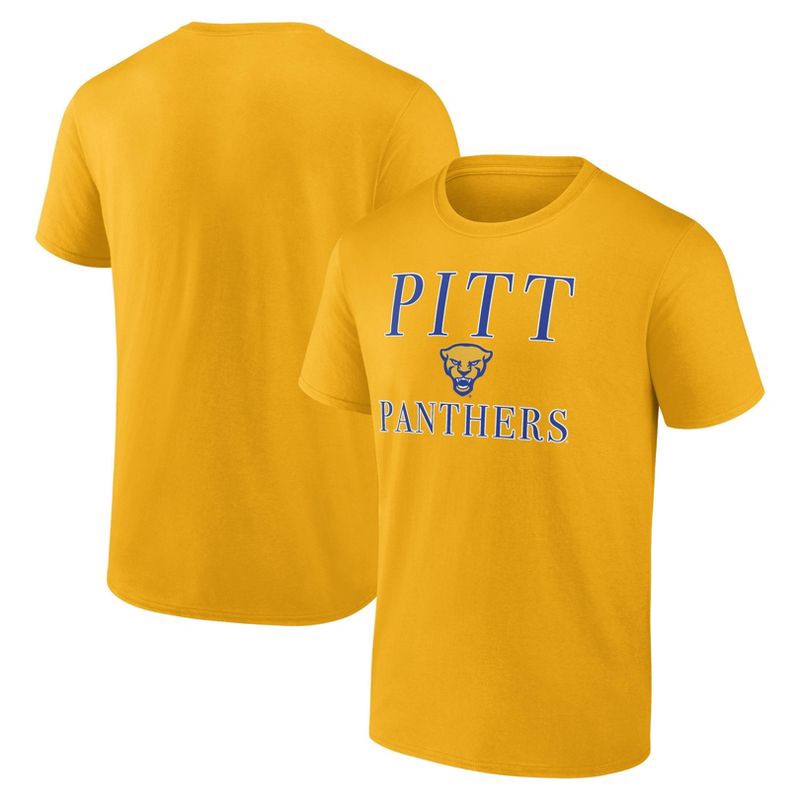 slide 3 of 3, NCAA Pitt Panthers Men's Core T-Shirt - XL, 1 ct