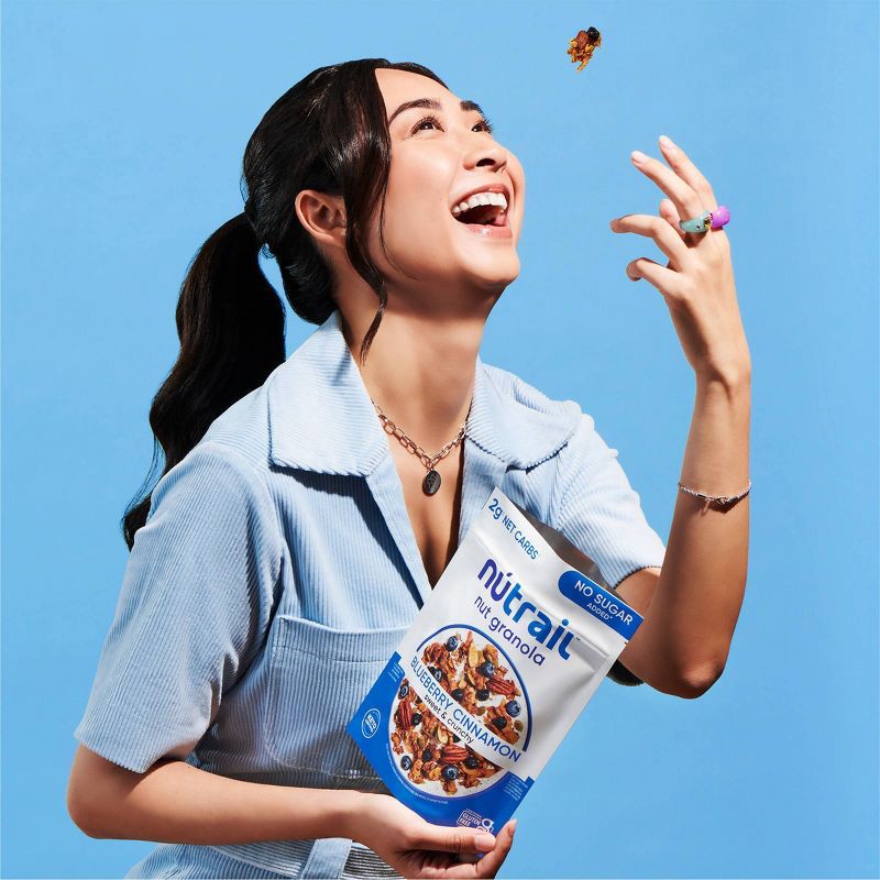 slide 5 of 7, NuTrail Blueberry Cinnamon Granola - 8oz, 8 oz