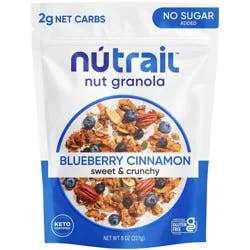 NuTrail Blueberry Cinnamon Granola - 8oz