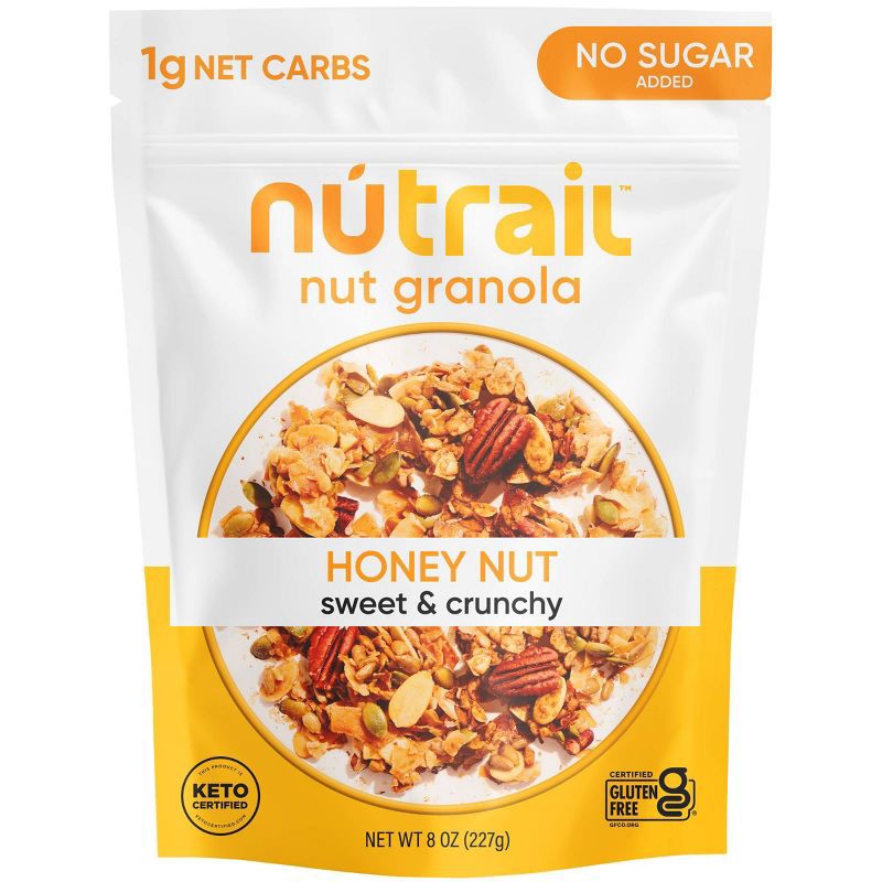 slide 1 of 6, NuTrail Honey Nut Granola - 8oz, 8 oz
