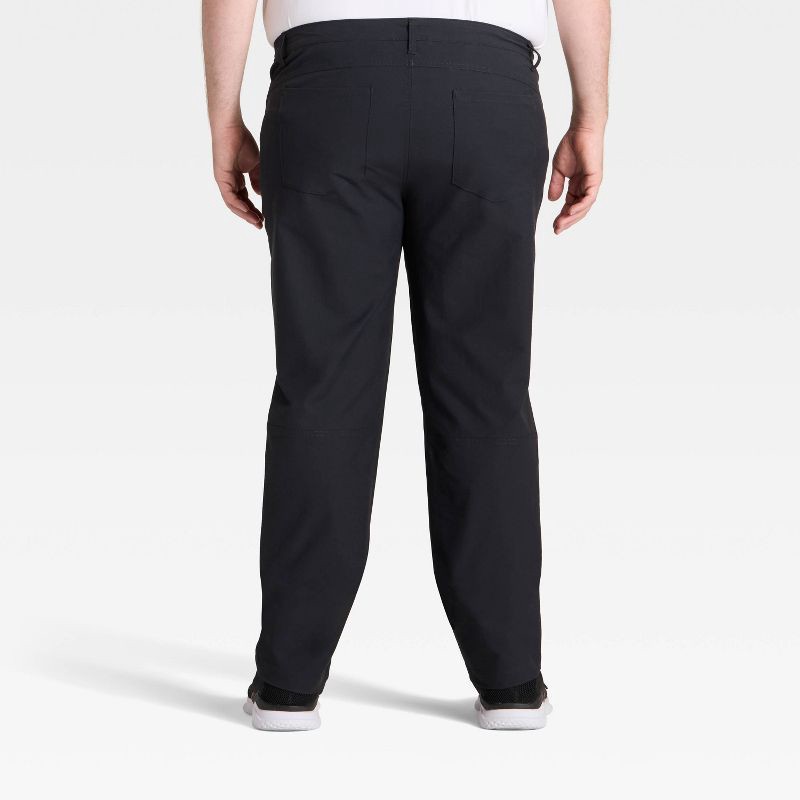 slide 2 of 3, Men's Heavy Twill Pants - All In Motion™ Black 32x32, 1 ct