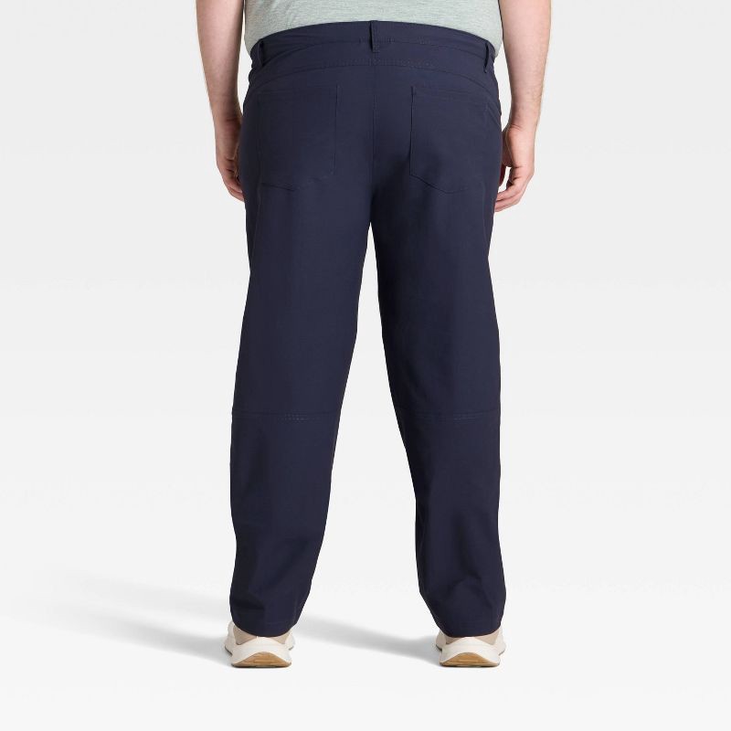 slide 2 of 3, Men's Heavy Twill Pants - All In Motion™ Dazzling Dark Blue 38x30, 1 ct