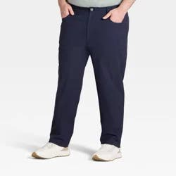 Men's Heavy Twill Pants - All In Motion™ Dazzling Dark Blue 38x30
