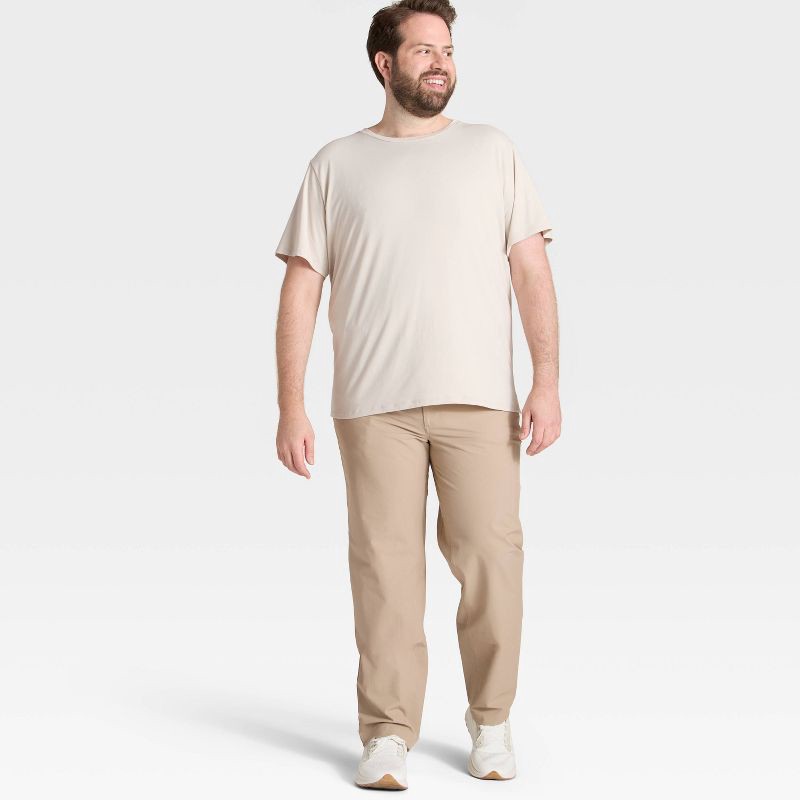 slide 3 of 3, Men's Heavy Twill Pants - All In Motion™ Tan 36x30, 1 ct