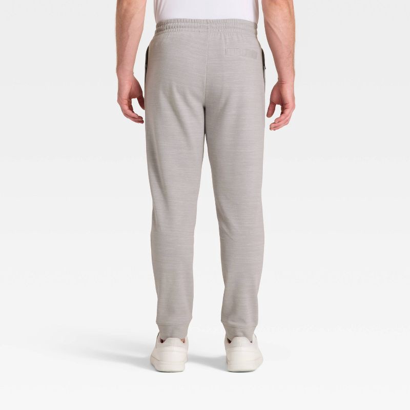 slide 3 of 3, Men's Siro Ponte Jogger Pants - All In Motion™ Gray Heather M, 1 ct