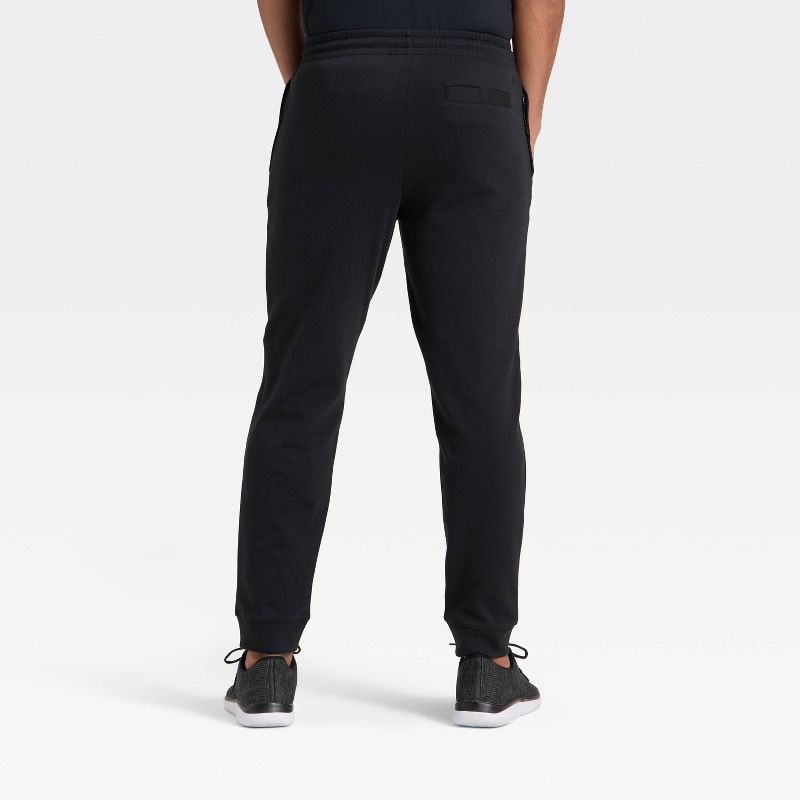 slide 3 of 3, Men's Siro Ponte Jogger Pants - All In Motion™ Black M, 1 ct